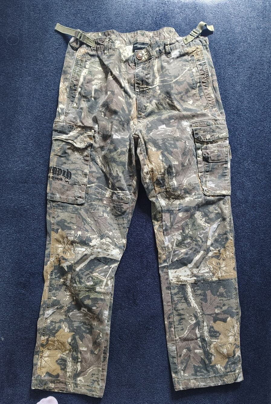 Supply & Demand New York City Camouflage Cargo Pants Size XL